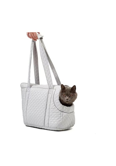 Suntek Kediler Için Evcil Hayvan Taşıyıcısı Büyük Gri
