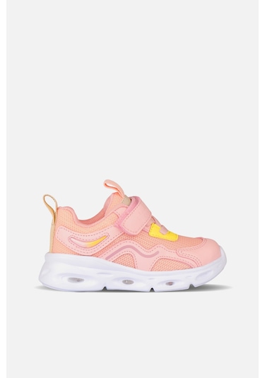 Vicco Rony Işıklı Kız Bebek Pudra Spor Ayakkabı Pudra