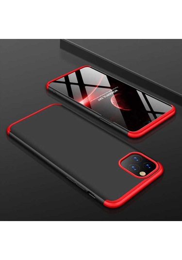 Apple Uyumlu iPhone 11 Kılıf Zore Ays Kapak Kırmızı