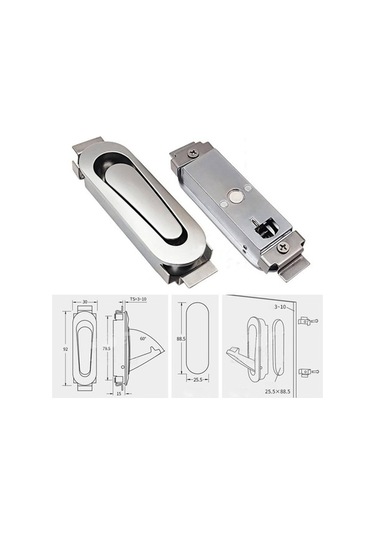 Pazly Suntek Rv Magideal Kancası Gizli Ceket Ci Gri