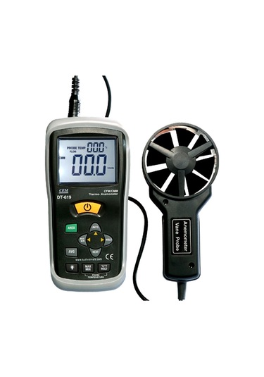 Cem Dt 619 Rüzgar Hızı Ve Hava Debi Ölçer N11.225