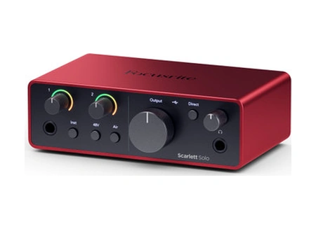 Focusrite Scarlett Solo Gen 4 Ses Kartı Mosc0032