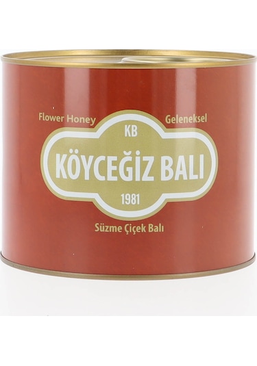 Köyceğiz Balı Süzme Çiçek Balı Teneke 2850 G