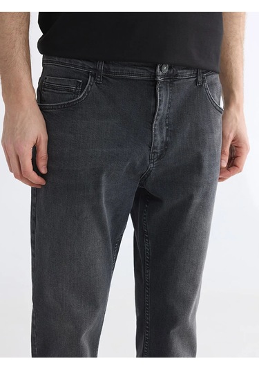 Lc Waikiki Antrasit 750 Slim Fit Erkek Jean Pantolon