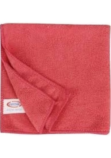 Ceymop Parlak Kırmızı Mikrofiber Bez 40x40 Cm Kırmızı