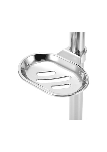 Xindoker Stainless Steel Duş Başlığı Tutucu: Yükseklik Ve Açı Ayarlanabilir, 360 Döner Sabun Rafı, Kolay Kurulum Diğer