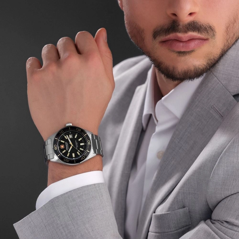 Swiss Military Smwgh0004905 Kol Saati Metalik