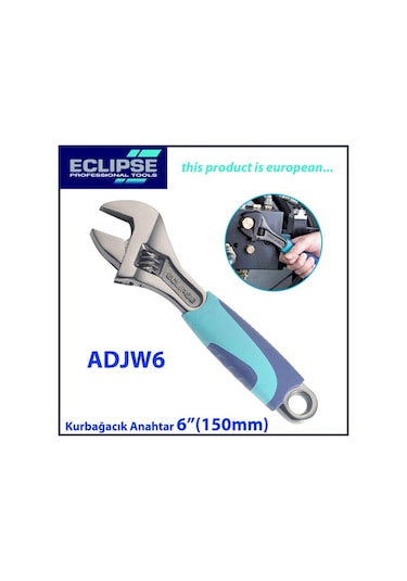 Eclipse Adjw6 Kurbağacık Anahtar İzoleli 150 MM