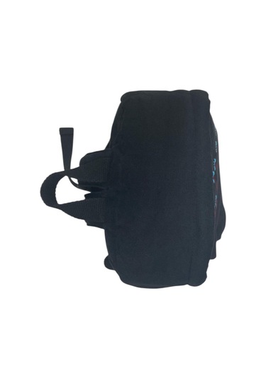 Kaliteli Salaş Küçük Boy Siyah Vintage Disayn Günlük Sırt Gezi Çantası 25x30cm Turkuaz