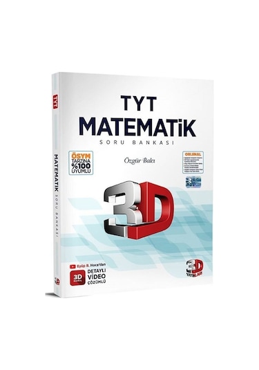 2025 Tyt Matematik 3d Soru Bankası 3d Yayınları