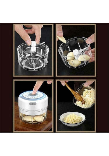 Jeehugo Evde Kullanımı İçin 250ml Yeşil Büyük Bardaklı Mini Akıllı Blender - Yüksek Güçlü Sarımsak/ürün Dilimleyici Ve Püreleyici - Güncellenmiş Versiyon Diğer