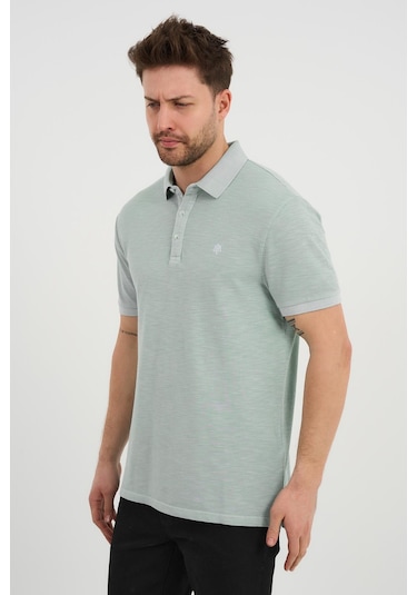 Alexander Gardi Alexandergardı Polo Yaka Erkek T-shirt 066413 - Yeşil