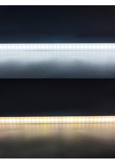 Hareket Sensörlü Tüp Ledli Şarjlı Beyaz 20 CM