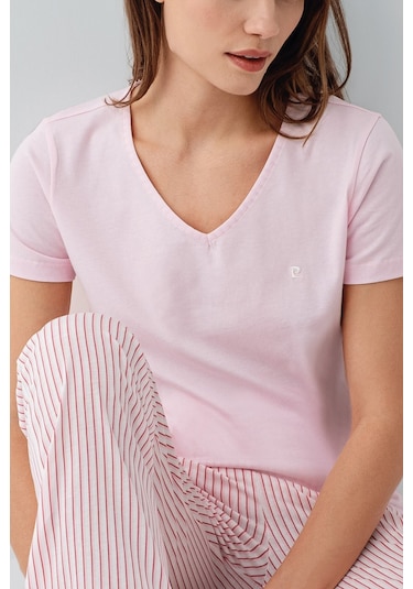 Pierre Cardin Kadın Pembe Pijama Takım Pc9202-s-v1 Pembe