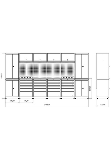 MT-1032 Modüler Çalışma Tezgahı -