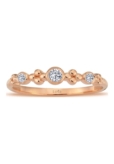 Lova 0,16 Karat Pırlanta Tria Yüzük - 1010276