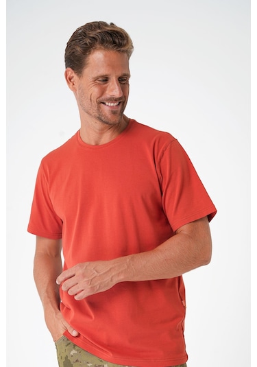 Mecanık Casual Neo Organic T-shirt Turuncu