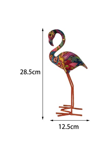 Suntek Magideal Flamingo Bahçe Heykeli Kuşlar Heykeller Ev Yard Stil-b