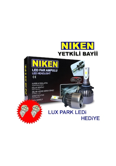 Niken Pro serisi Led Xenon Far H1-H3-H4-H7-H11-9005-9006-H10-H15-H8-H9 152203484