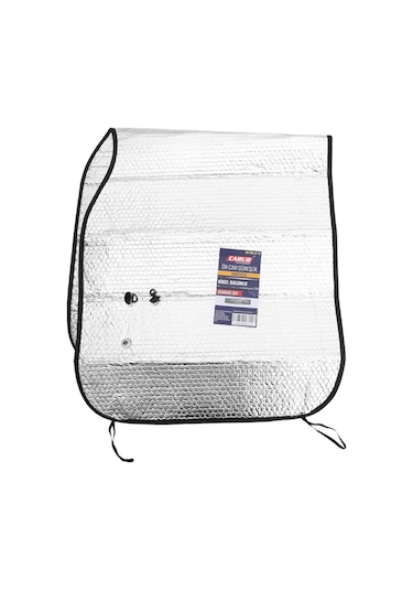 Eraks Ön Cam Güneşliği 130X60 CM Nikel Balonlu Güneşlik