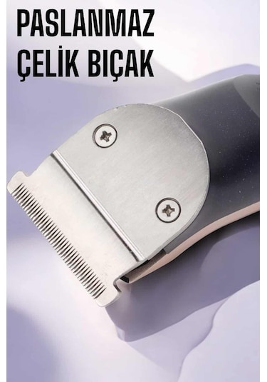 Paslanmaz Çelik Bıçaklı Hassas Çelik Bıçaklı Tıraş Makinesi
