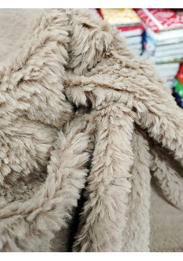 Toskana Peluş Kumaş Koyu Kahverengi
