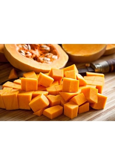Yöresel Tüketime Hazır Dilimlenmiş Vakumlu Bal Kabağı 3 KG