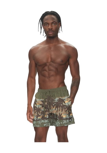 Quıksılver Quiksilver Everyday Straight Volley 15 Erkek Volley Short Cre9 Çok Renkli