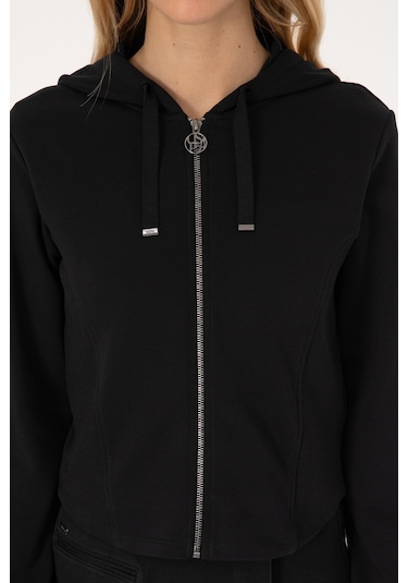 U.s. Polo Assn. Kadın Siyah Hırka Örme 50314177-vr046 Sıyah