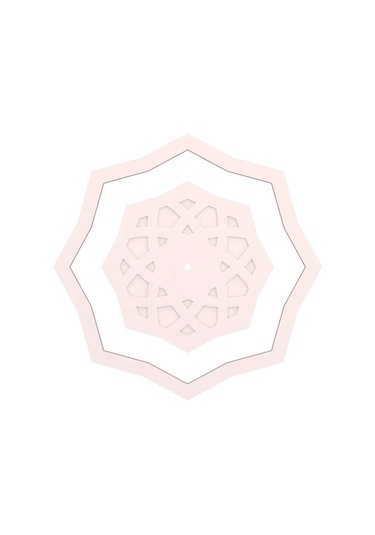 Motifpiyer Lamba Tavan Göbeği 11-model-16gen-91cm-dış-çitalı Beyaz