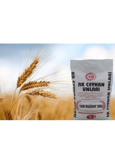 Ak Ceyhan Unları Tam Buğday Unu 5 KG