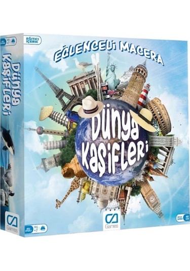 Ca Games Dünya Kaşifleri Kutu Oyunu CA.5104
