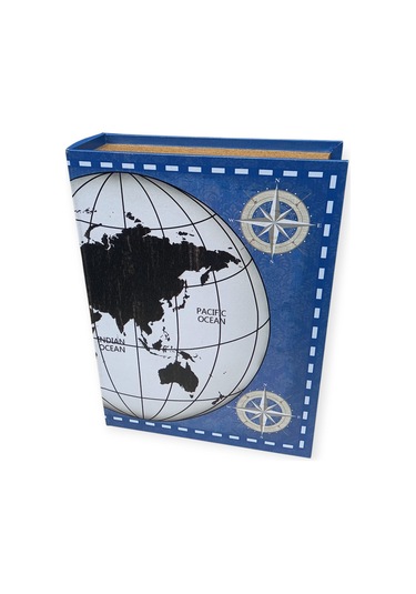 Kutu Ahşap Kitap 32x24x8