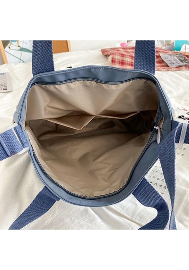 Pembe Su Geçirmez Kadın Çanta Omuzdan Askili Çanta Bayan Askılı Çanta Oxford Crossbody Çanta Tote Kitap Çanta Kızlar İçin Satchels Pembe