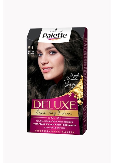 Palette Deluxe Saç Boyası 2 Adet 5 - 1 Soğuk Kahve