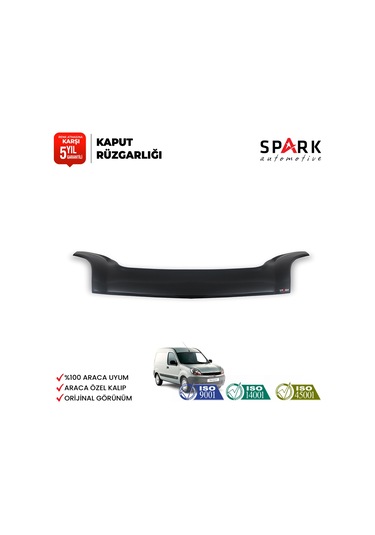 Renault Kangoo 2003-2008 Yıl Aralığı Uyumlu Kaput Rüzgarlığı 3mm