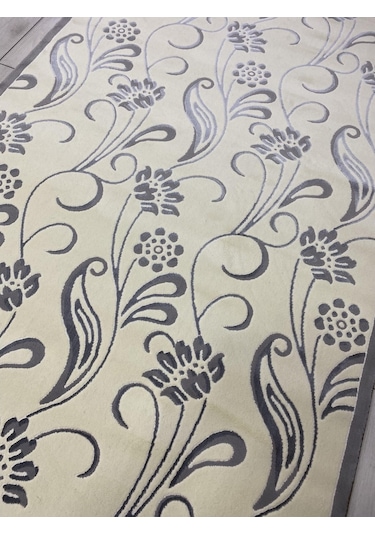 Saray Halı Vizyon 11348 Ws 150X230 Gri Krem 4 M2 Halı !