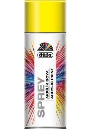 Düfa Sprey Boya Floresan Sarı 400 ML