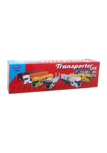 68021ss-f-gw Welly 1 64 Scanıa R730 Traıler 48