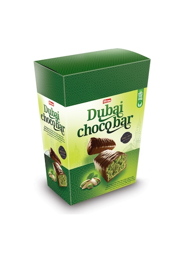 Elvan Dubai Choco Bar 400 Gr. (1 Paket)