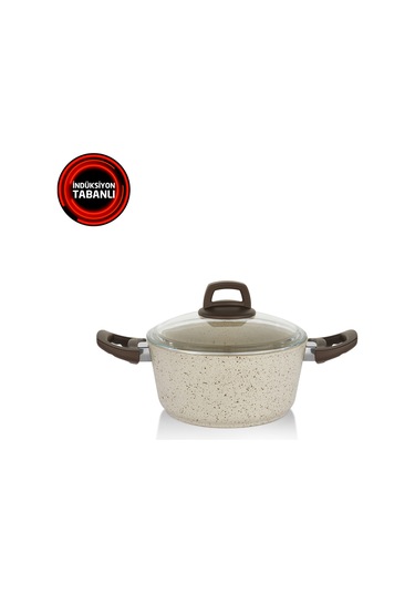 Schafer Profuse Y.Y.Derin Tencere -24cm -İnd-Krem