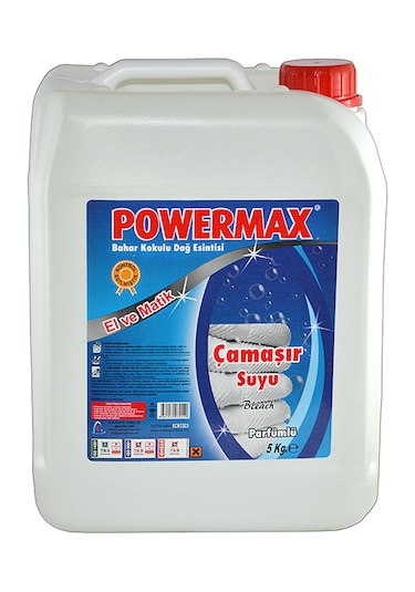 Powermax Parfümlü Çamaşır Suyu 5 Lt -pwrmx008