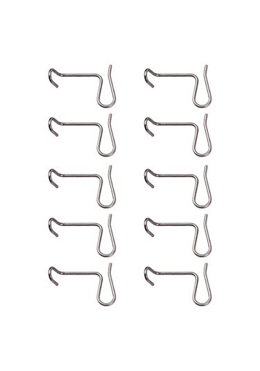 Moveevo Bahçe, Çiftlik Ve Meyve Bahçesi İçin Metal Tel Çit Sıkma Aleti - 10 Adet Kancalı Pratik Onarım Seti