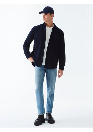 Ltb Fitilli Lacivert Gömlek 011254903525008 301 Lacivert