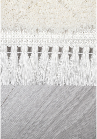 My Evilla Modern Dekoratif Lara Krem Dokuma Halı 9401a