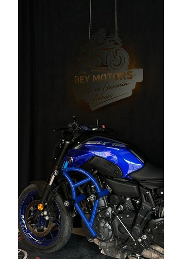 Yamaha Mt 07 Ön Koruma Demiri İcon Blue