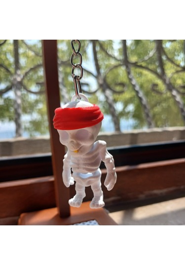 3dfuryam İskelet Anahtarlık