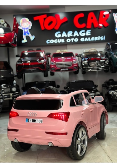 Oyuncak's Öykü Bebek Dünyası Akülü Araba 12 Volt Audi Suv Pembe