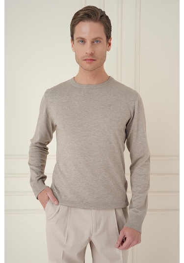 Tr 875 Slim Fit Taş Klasik Triko Taş