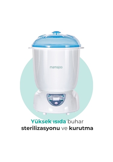 Mamajoo 5 İşlevli Kurutmalı Buhar Sterilizörü & Mama Isıtıcısı
